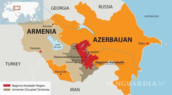 $!Estalla guerra entre Azerbaiyán y Armenia, las razones