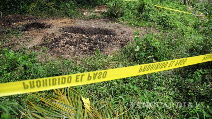 $!Fueron hallados muertos en una fosa clandestina localizada en las inmediaciones de la comunidad Campo 4, municipio de Comala