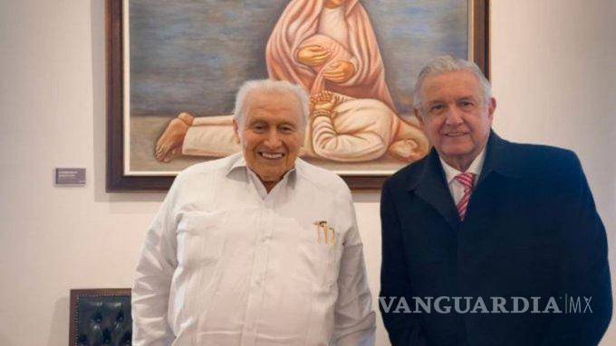 $!Mario Renato Menéndez junto a Obrador