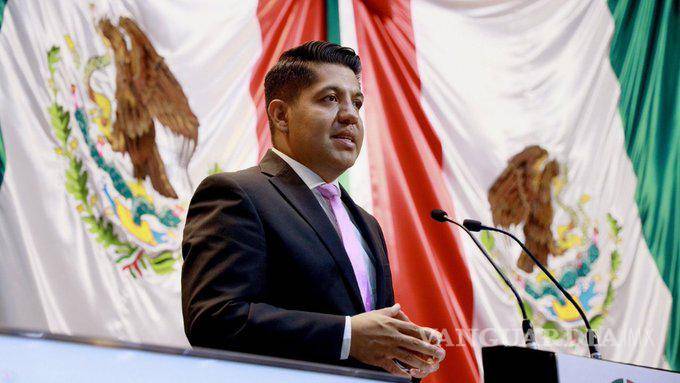 $!El diputado por Guanajuato, Emmanuel Reyes