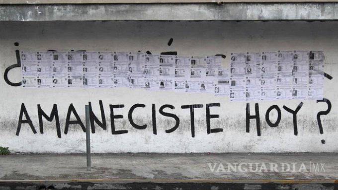 $!Con fotos de mujeres desaparecidas ‘tapizan’ paredes de Monterrey