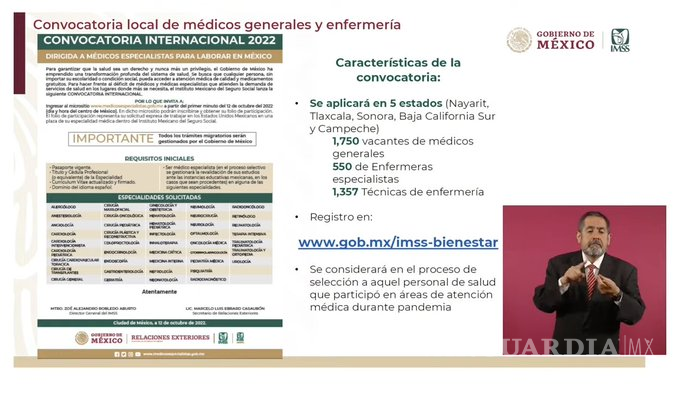 $!La convocatoria nacional se llevará a cabo en 5 estados: Nayarit, Tlaxcala, Sonora, Baja California Sur y Campeche.