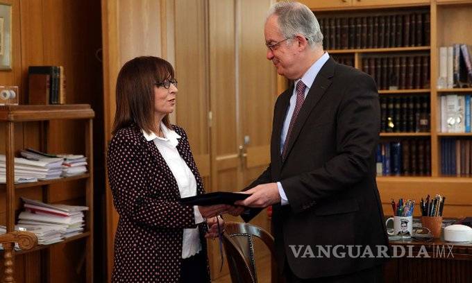 $!Grecia tiene su primera presidenta, Katerina Sakellaropoulou