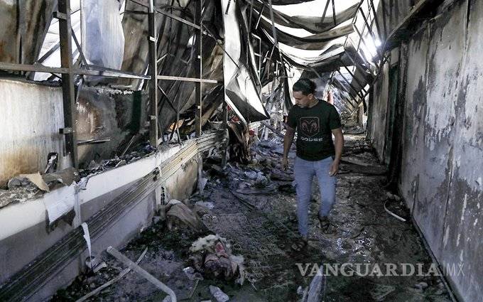 $!Al menos 64 muertos deja incendio de hospital COVID-19 en Irak