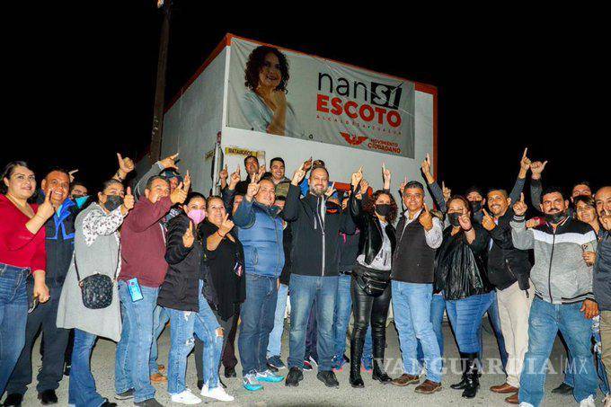 $!Avanza la ola naranja en elecciones extraordinaria de Zuazua, en Nuevo León
