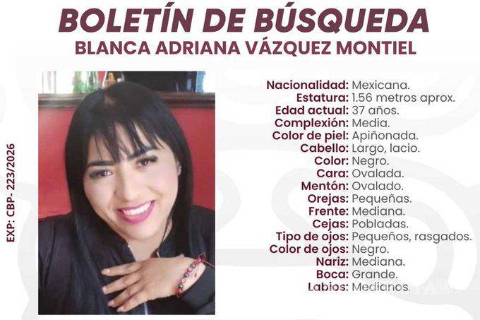 $!Desaparece Blanca Adriana tras acudir a clínica estética en Puebla; localizan auto vinculado al caso