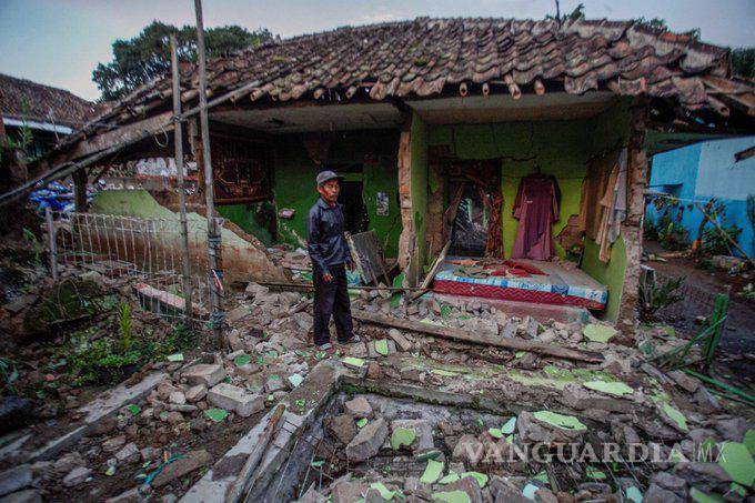$!Sismo en Indonesia deja al menos 163 muertos; la mayoría son niños