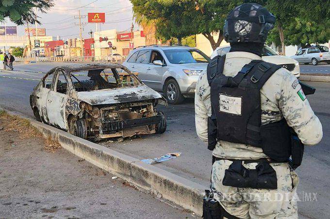 $!Persiste violencia en Culiacán pese a Fuerzas Armadas; reportan bloqueos, robos y quema de vehículos