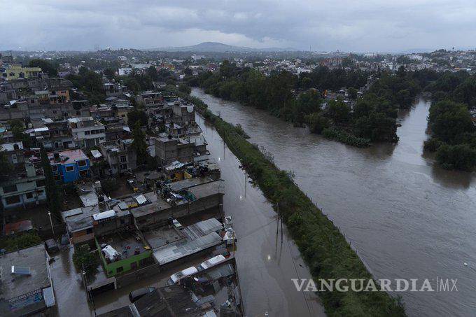 $!‘No fue la lluvia’, gobierno admite que Tula se inundó por desfogue de presas