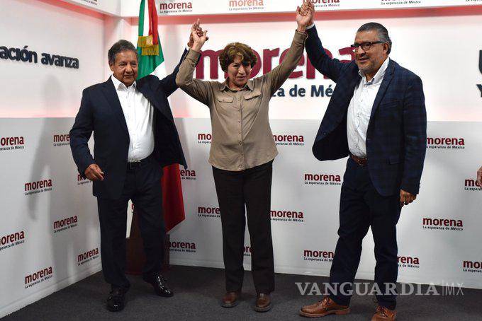 $!Delfina Gómez es precandidata única de Morena en Edomex