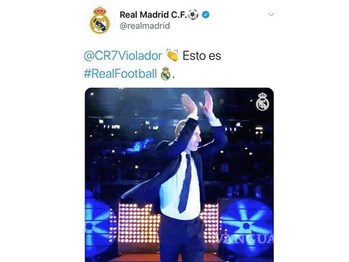 $!'CR7 violador'; así fue el hackeo de las redes sociales del Real Madrid