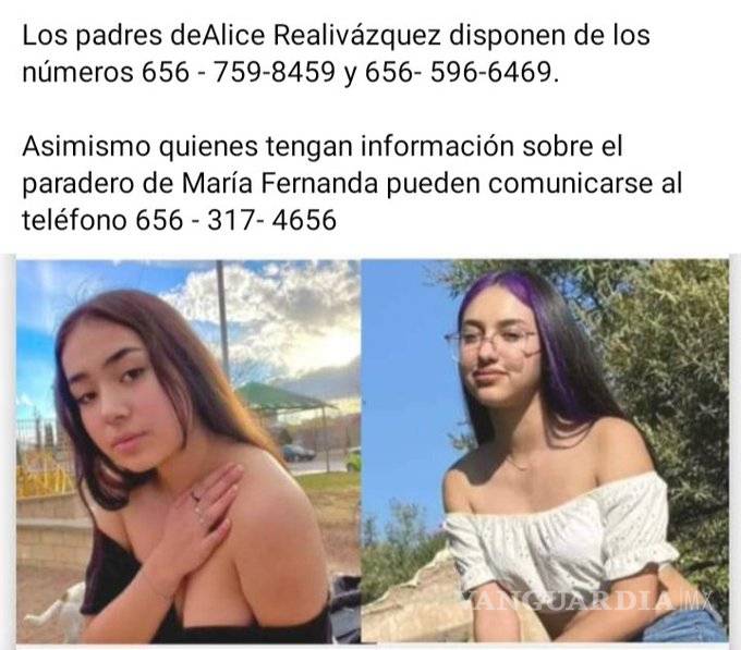 $!Dos jovencitas desaparecieron tras abordar un Uber, en Ciudad Juárez