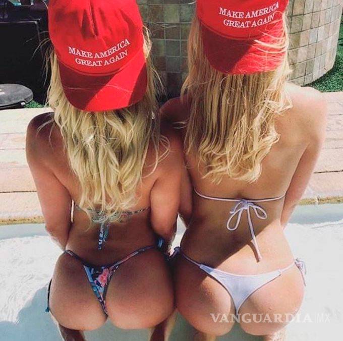$!#TrumpGirls Conoce a las sexys fanáticas de Donald Trump (fotos)