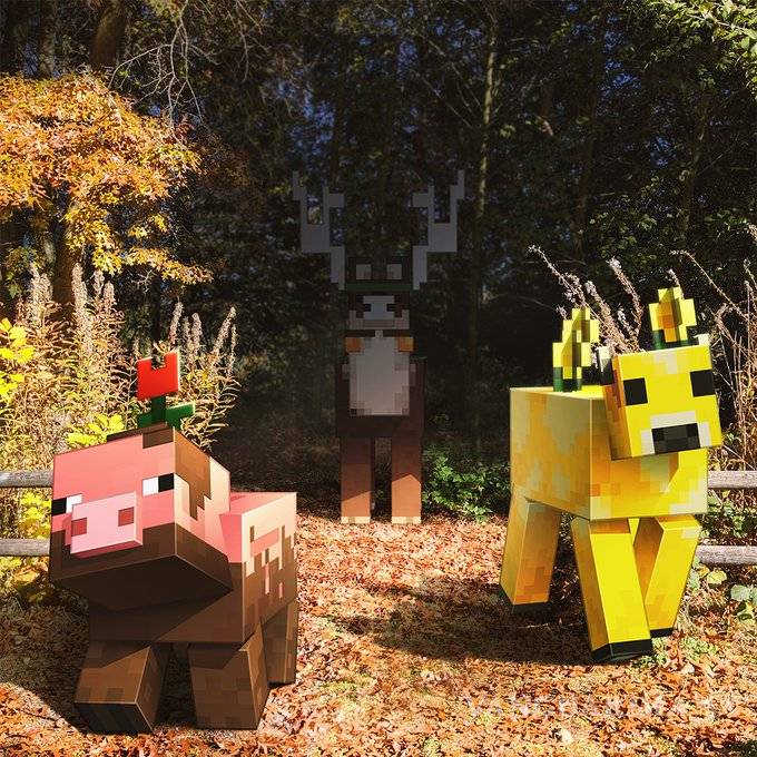 $!Minecraft, como Pokemon Go, ¡usa la realidad aumentada!