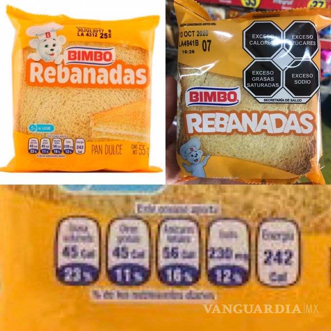 $!Bimbo cumple 'a medias' con etiquetado, algunos de sus productos no tendrán sellos