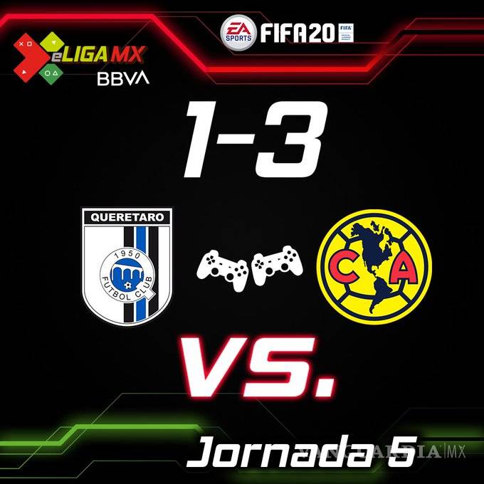 $!América vuela sobre Querétaro y mantiene el paso en la eLiga MX