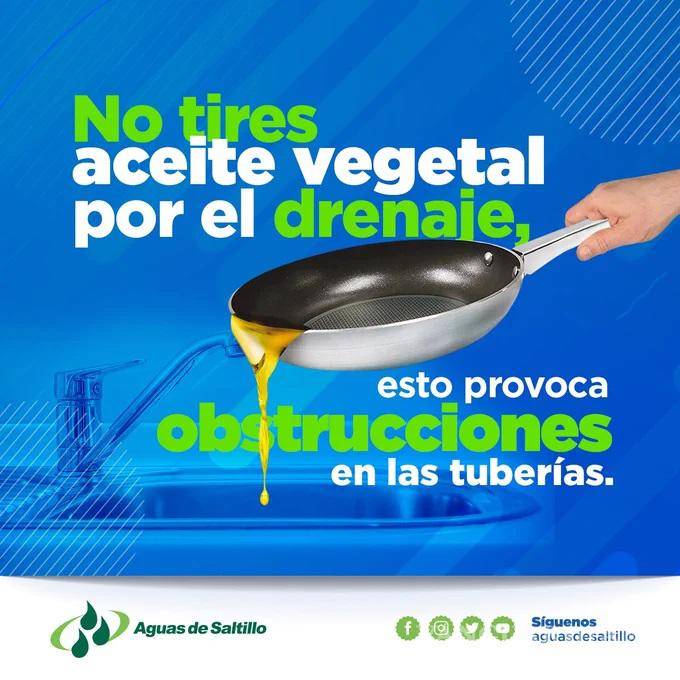 $!La compañía que provee servicio de agua a la ciudad, ha sido insistente en su campaña para cuidar el sistema de drenaje.