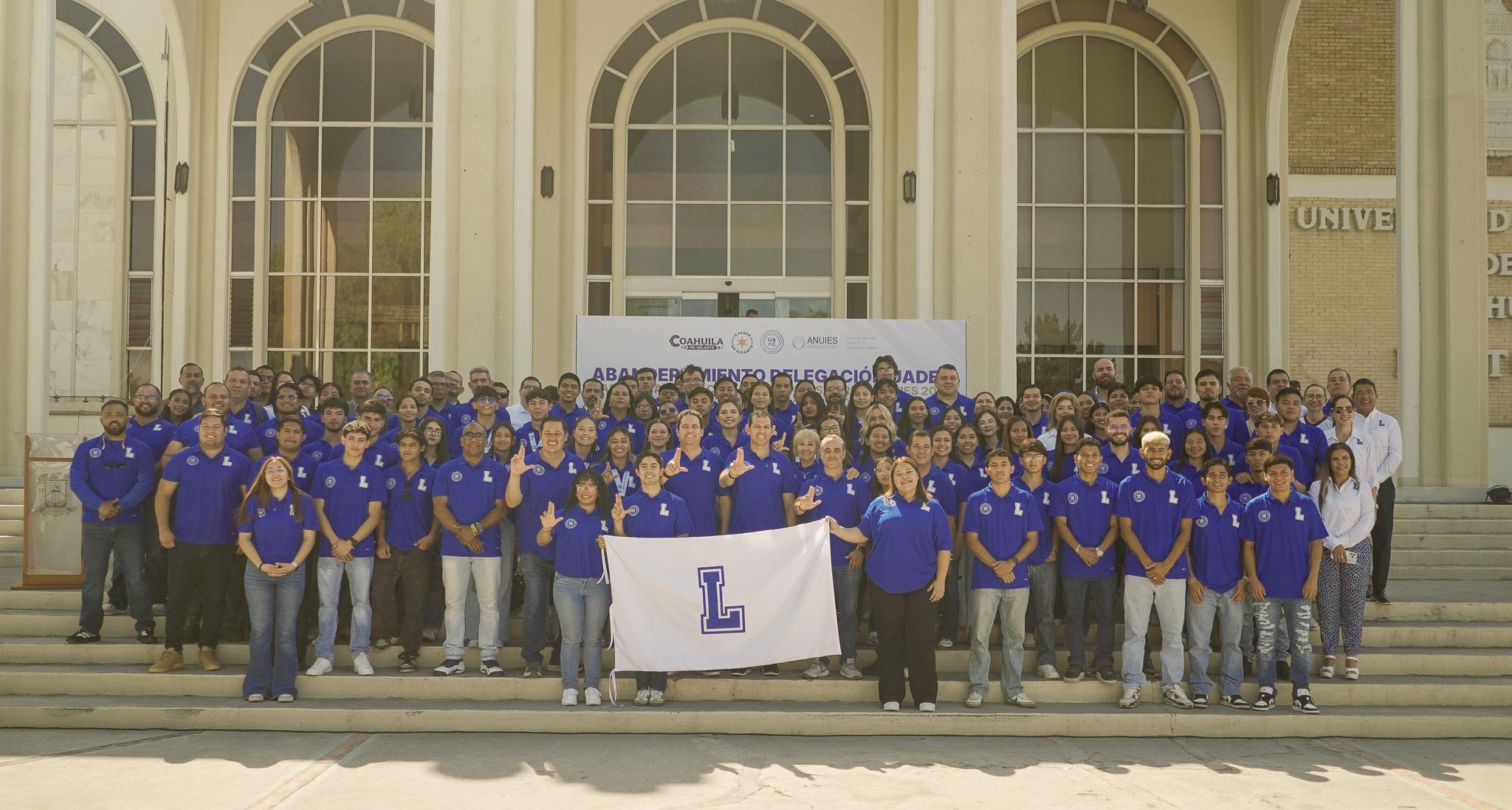 Desde Saltillo abanderan a 208 atletas de la UAdeC rumbo a la ANUIES 2026