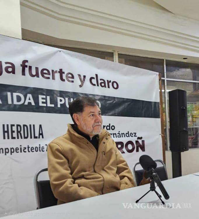 $!Noroña exige claridad legal en caso de exalcaldesa de Múzquiz