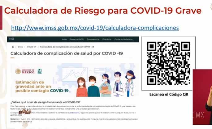 $!Se aplanó 74% curva de contagios en el Valle de México: Salud; presenta Calculadora de Riesgo para COVID-19