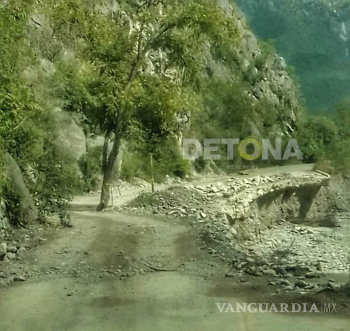 $!Plácido Garza detona que 3 meses después de las lluvias de “Alberto”, esas comunidades de Santiago, NL, siguen incomunicadas.