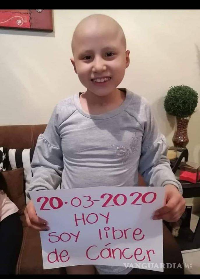 $!Joana, la niña saltillense que vence al cáncer