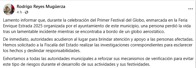 $!Informe de secretario de gobierno de Zacatecas