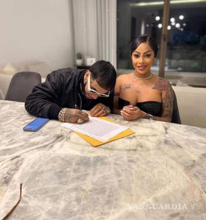 $!Yailin y Anuel AA se casaron por lo civil a mediados de 2022.