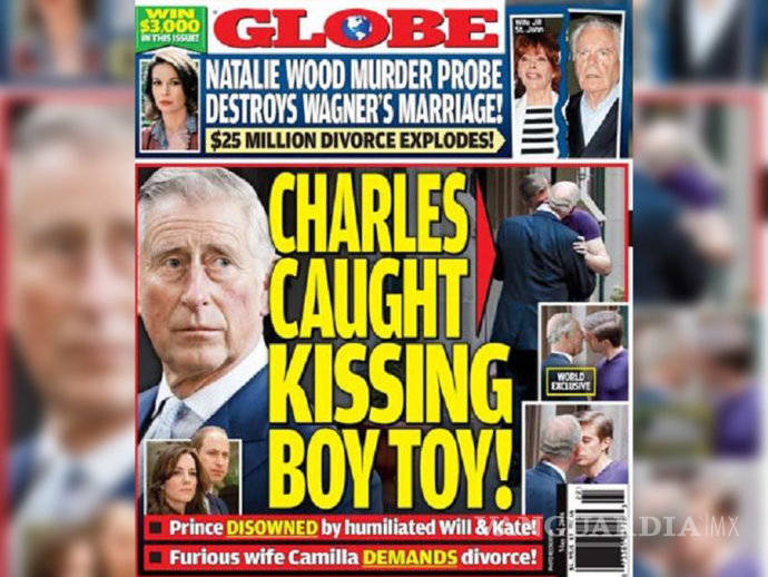 $!Captan al príncipe Carlos besando a un hombre; en riesgo el trono