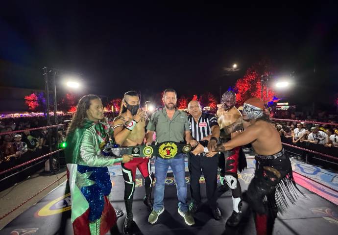 Barba Producciones llevó la Lucha Libre mexicana al festival Vive Latino en Zaragoza, España, donde el público vibró con la nueva era del pancracio saltillense.