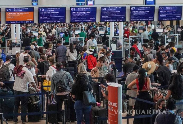 $!Para los turistas internacionales el promedio fue de 645.2 dólares, mientras que quienes ingresaron por vía aérea y pasaron la noche en México desembolsaron en promedio mil 283.8 dólares, 9.6 por ciento más que en junio de 2025.