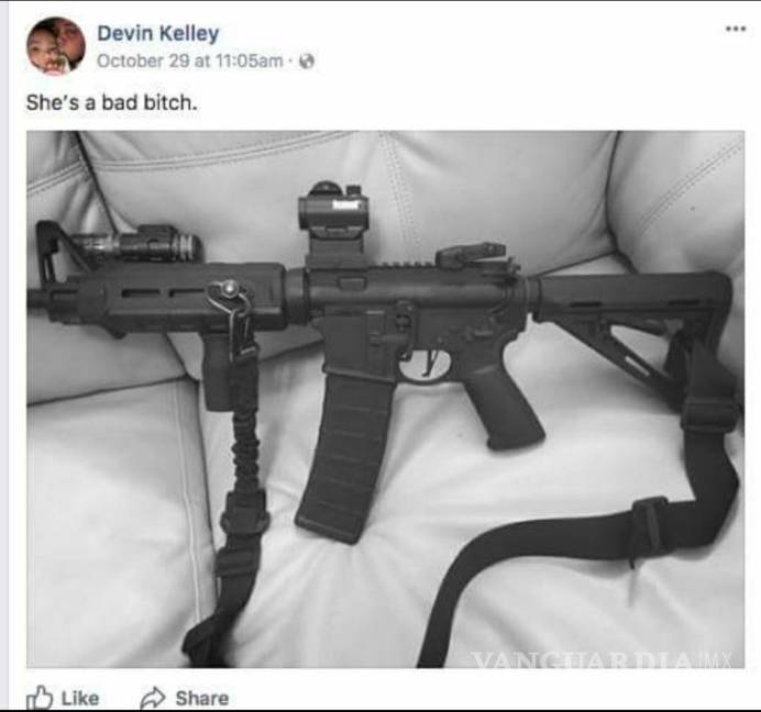 $!Un amante de las armas, el presunto tirador de la masacre en iglesia de Texas