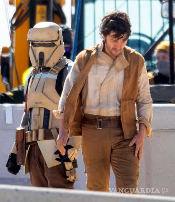 $!Estas son las primeras imágenes de Diego Luna en el set de la nueva serie ‘Star Wars: Andor’