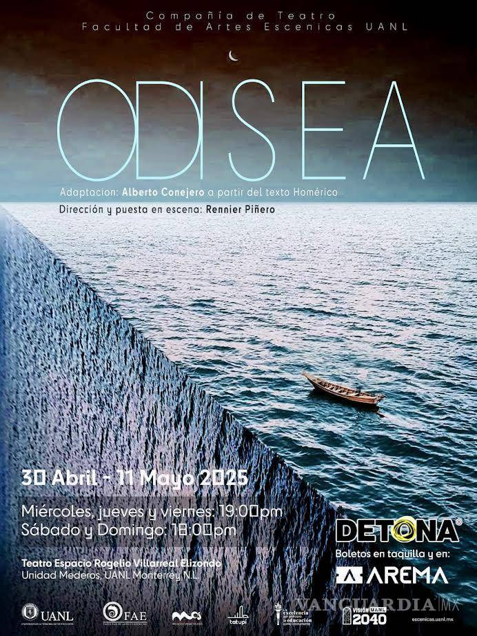 $!”La Odisea”, adaptada por el dramaturgo español, Alberto Conejero, traslada a la realidad del año 2025 los textos escritos por Homero en el siglo VII A.C. y son de una actualidad brutal