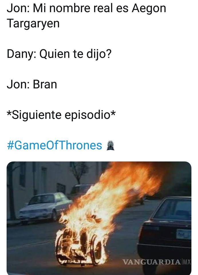 $!¡Spoilers! Los mejores memes del episodio 8x02 de Game of Thrones