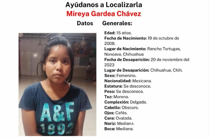 $!Cinco adolescentes escaparon de albergues en Chihuahua, están desaparecidas