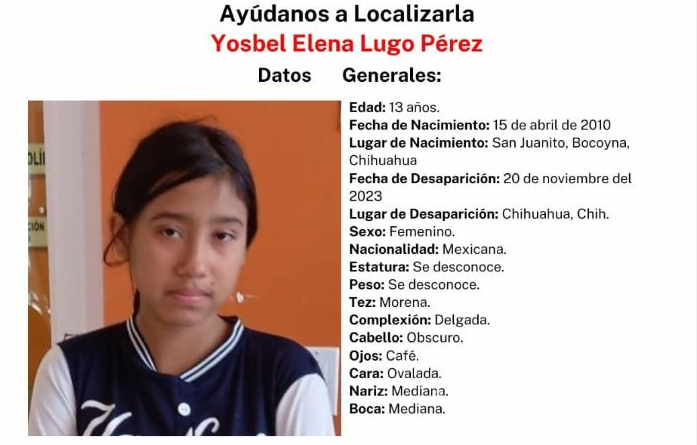 $!Cinco adolescentes escaparon de albergues en Chihuahua, están desaparecidas