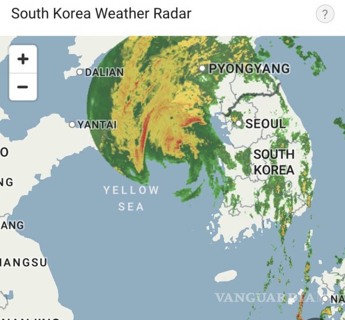 $!Tifón 'Lingling' deja tres muertos a su paso por Corea del Sur