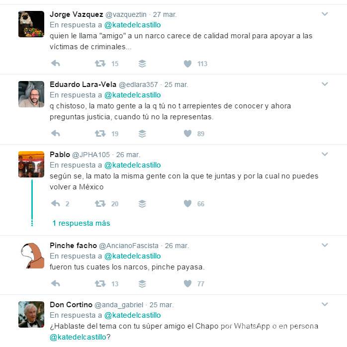 $!¿Y lo del Chapo?, Kate del Castillo pide justicia para Miroslava Breach y la tunden