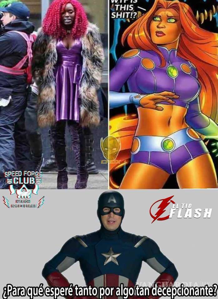$!Fans de DC Comics no perdonan y se burlan de la nueva 'Starfire' de Anna Diop