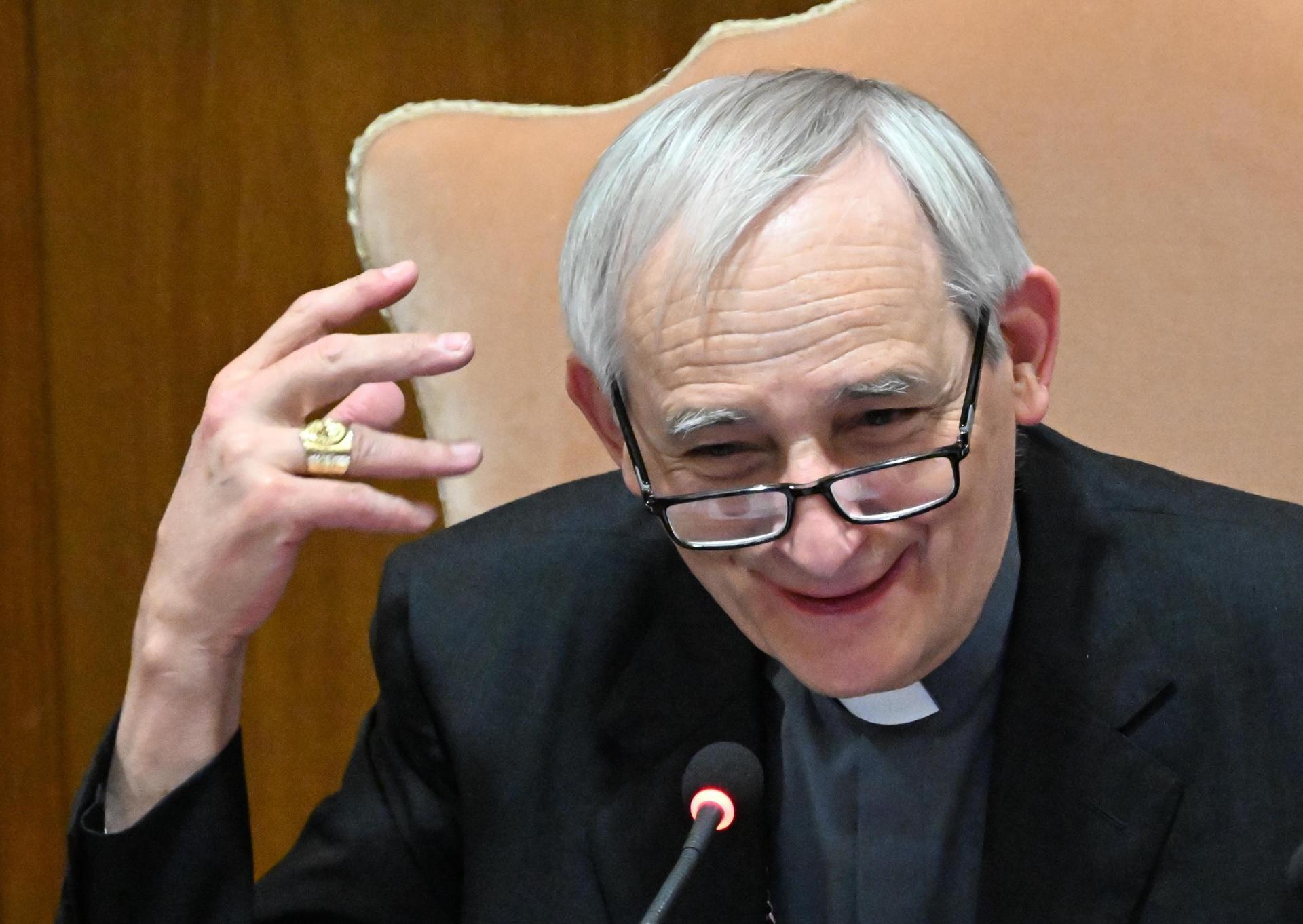 Matteo Zuppi, enviado del papa Francisco a Ucrania, se refiere a la guerra como una “pandemia” que afecta a todos. Noticias en tiempo real