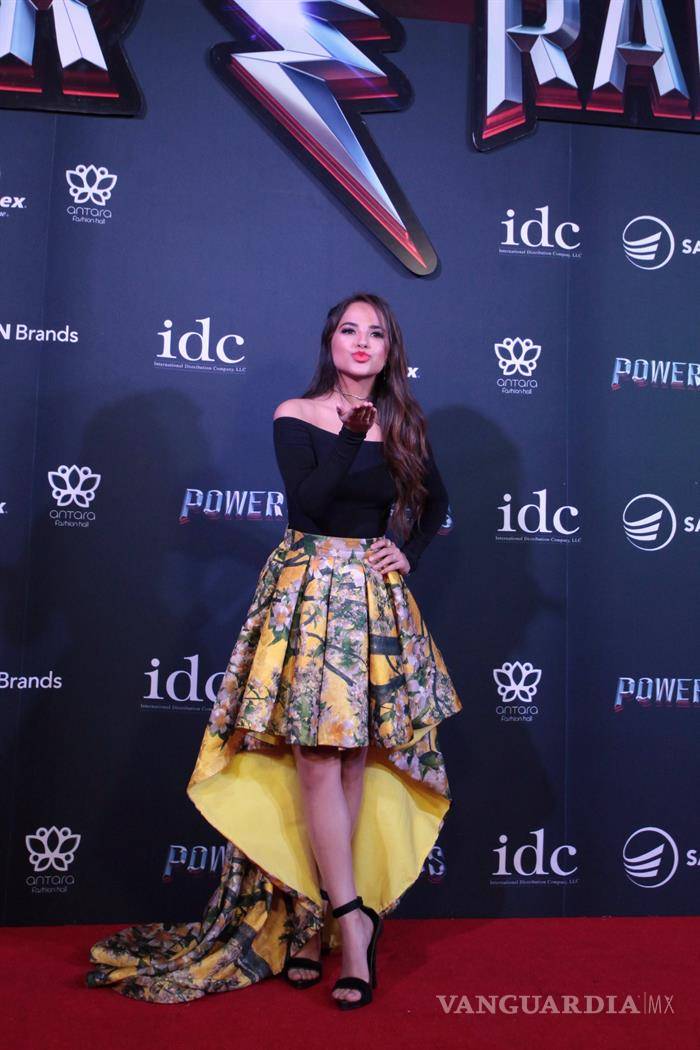 $!Ser superheroína latina en Power Rangers es lo más estupendo, dice Becky G