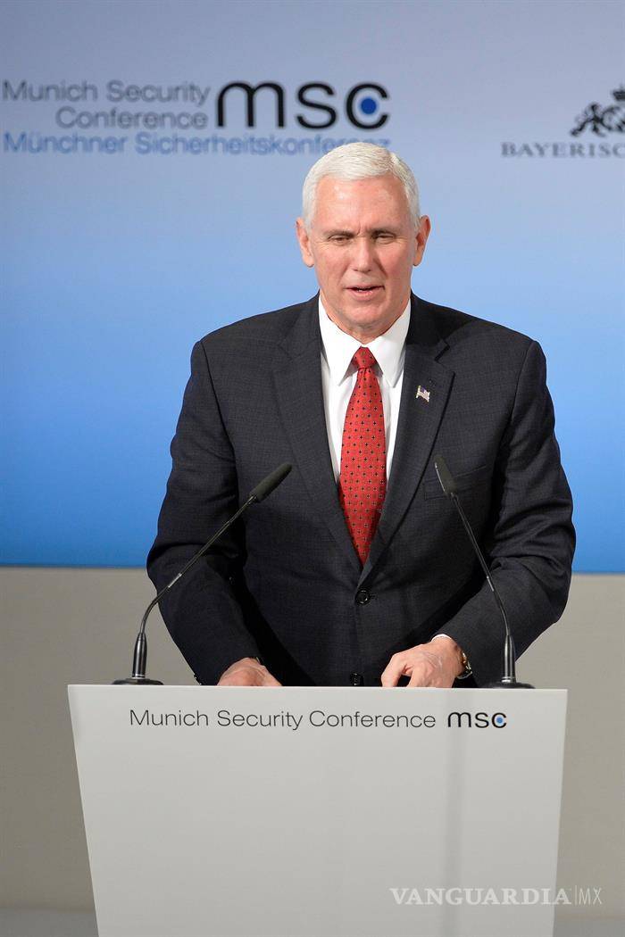 $!Pence garantiza la lealtad de Trump a la OTAN y a Europa