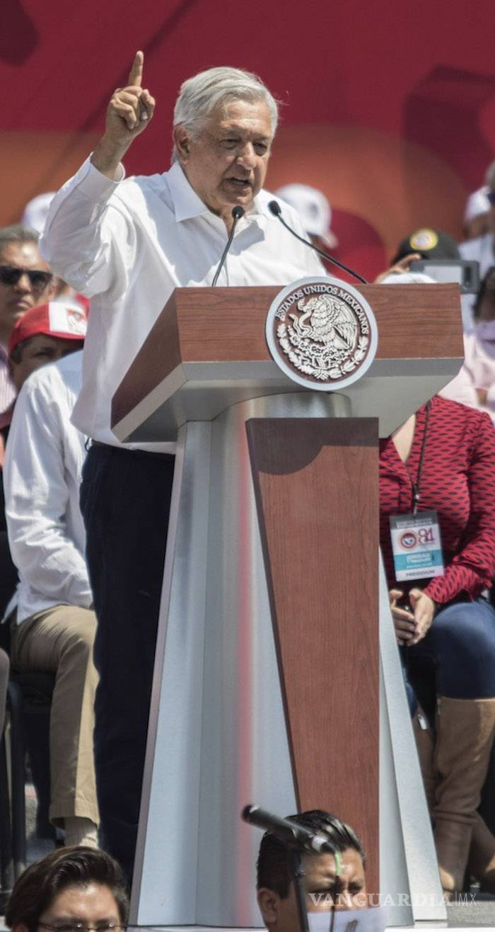 $!Apostaron a que me pelearía con Donald Trump, pero tenemos una buena relación: AMLO