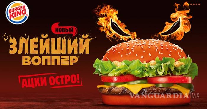$!Burger King lanza "Trump Burger" en Rusia: Sin ingredientes mexicanos
