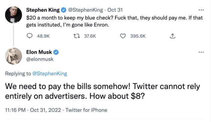 $!Tras protestas, Elon Musk ‘rebaja’ cuentas verificadas de Twitter a 8 dólares al mes