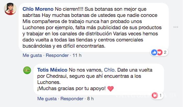 $!Totis aclara rumor de quiebra: “hay botana para rato”