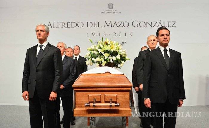 $!Reaparece Peña Nieto en homenaje a Alfredo del Mazo González