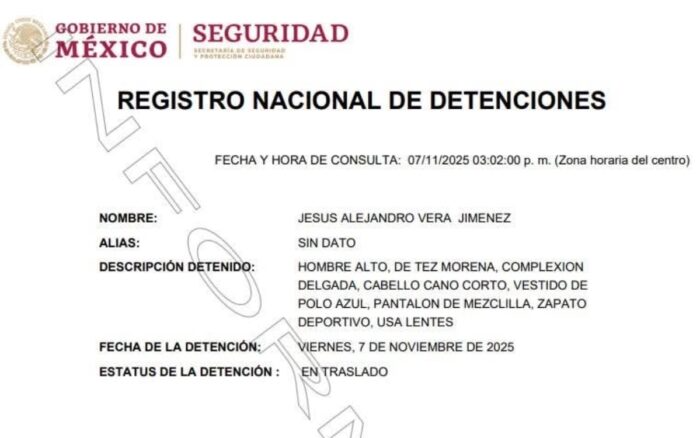 $!FGR detiene a Alejandro Vera, exrector de la Universidad de Morelos, por la ‘Estafa Maestra’