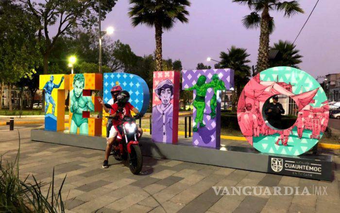 $!Tepito ‘barrio mágico’, inauguran letras monumentales al estilo pueblos mágicos